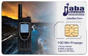jabasat 100Min SIM Prepago IRIDIUM 2023