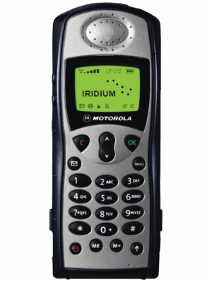 JabaSat: teléfono via satélite de mano portátil Iridium 9505A